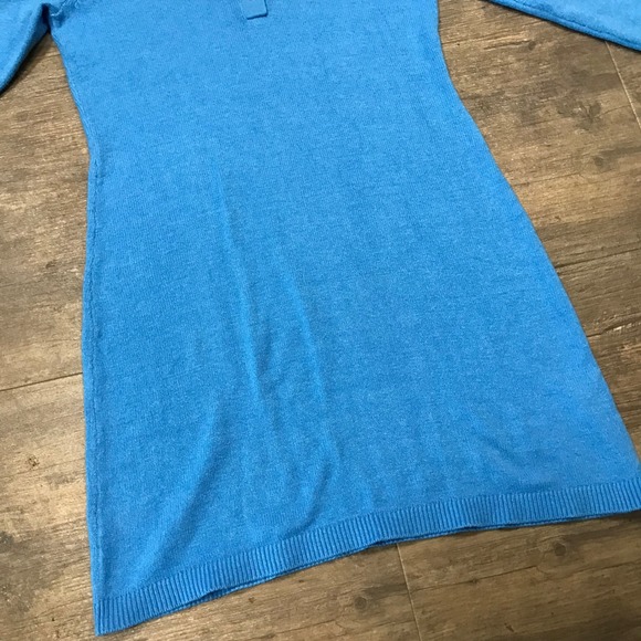NWT Lilly Pulitzer Lizona Sweater Dress Lunar Blue Women Size XL Long Sleeve New - Picture 10 of 11